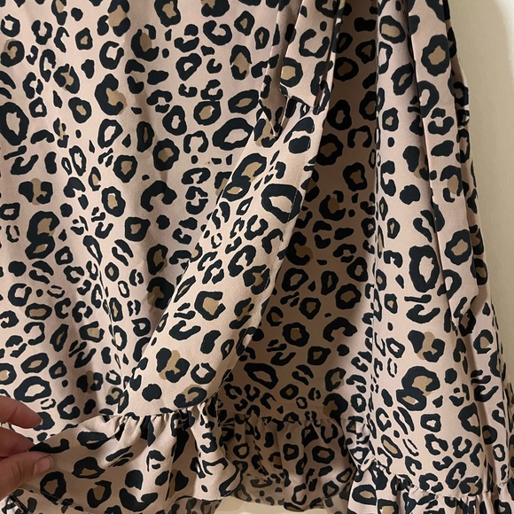 Sanctuary Leopard Print Mini Dress - Picture 3 of 5